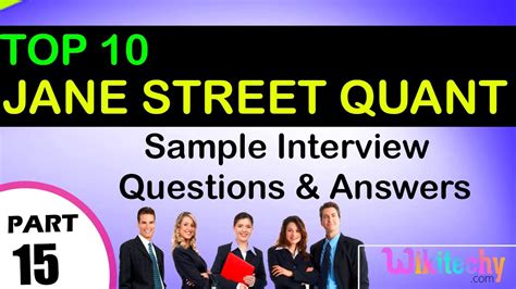 In normal times, the on-site <b>interview</b> is held in one of our offices. . Jane street quant research interview questions